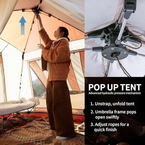 Discover our Comfortable EchoSmile Camping Tent Experience